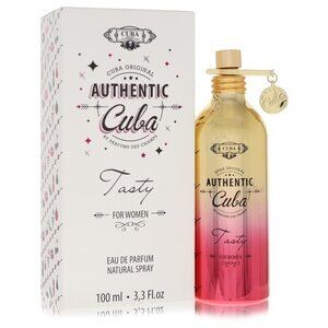 Cuba Authentic Tasty by Fragluxe Eau De Parfum Spray 3.3 oz